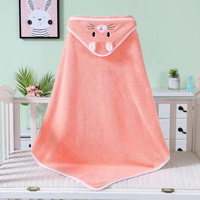 Hooded Baby Bath Towel