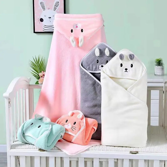 Hooded Baby Bath Towel