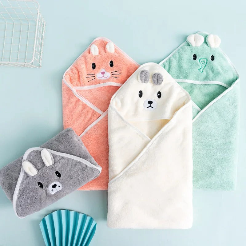 Hooded Baby Bath Towel