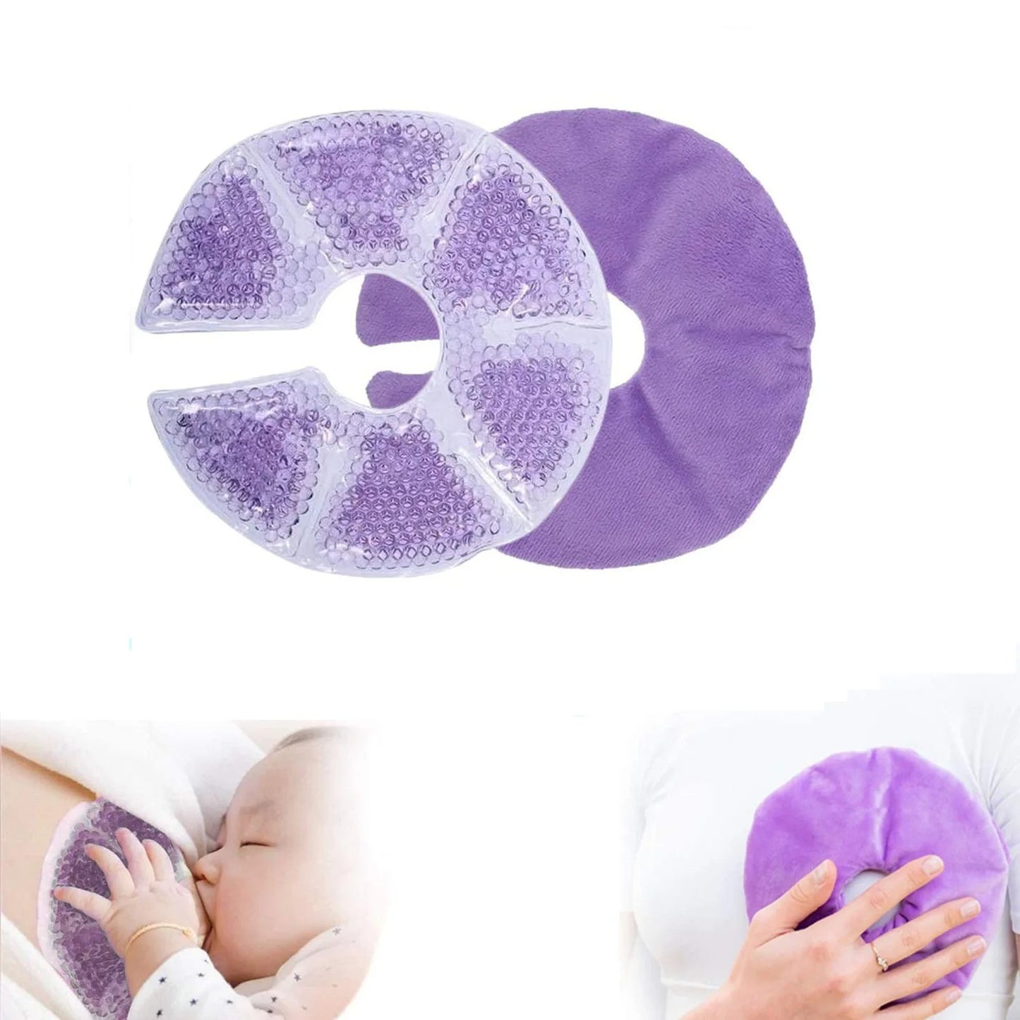 Hot Cold Gel Breastfeeding Therapy Pads