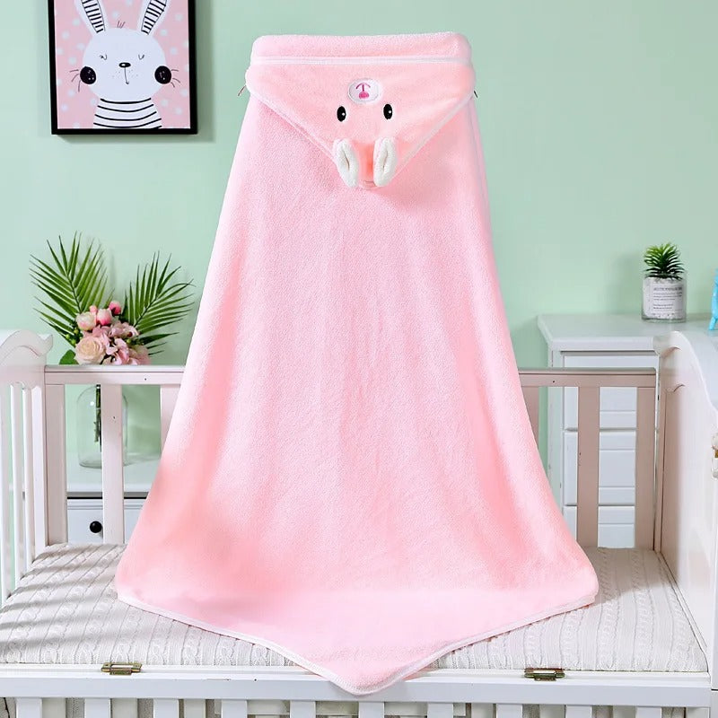 Hooded Baby Bath Towel