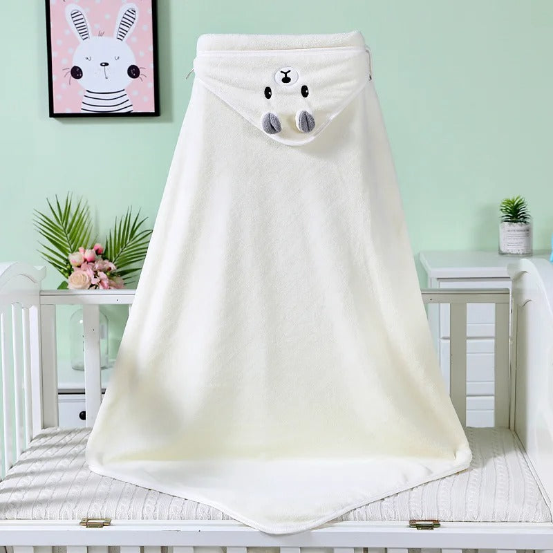 Hooded Baby Bath Towel